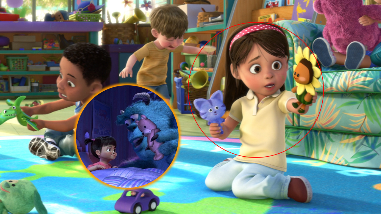 Toy Story And Monsters Inc Connection- Bonnie Knows Boo-Pixar Theory 